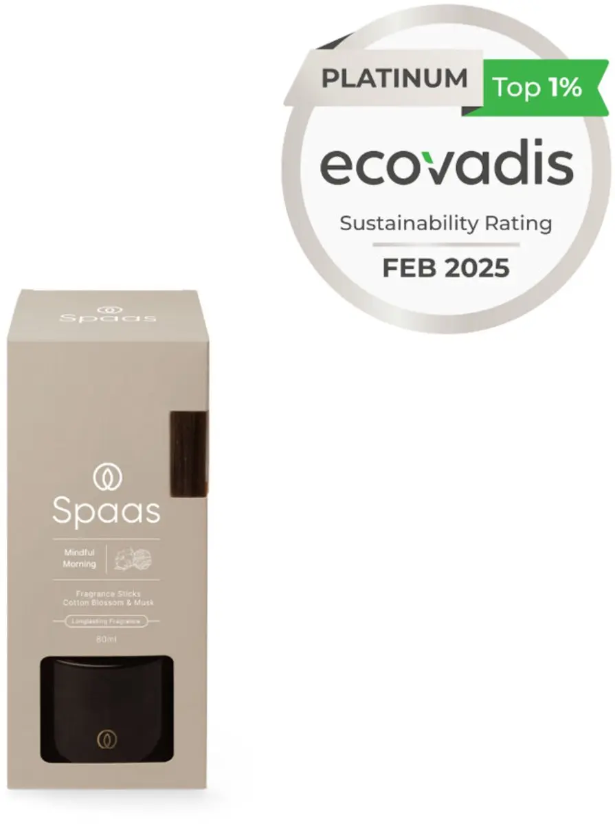 Spaas Geurstokjes Katoenbloesem en Muskus 80ml - afbeelding 4 van 6