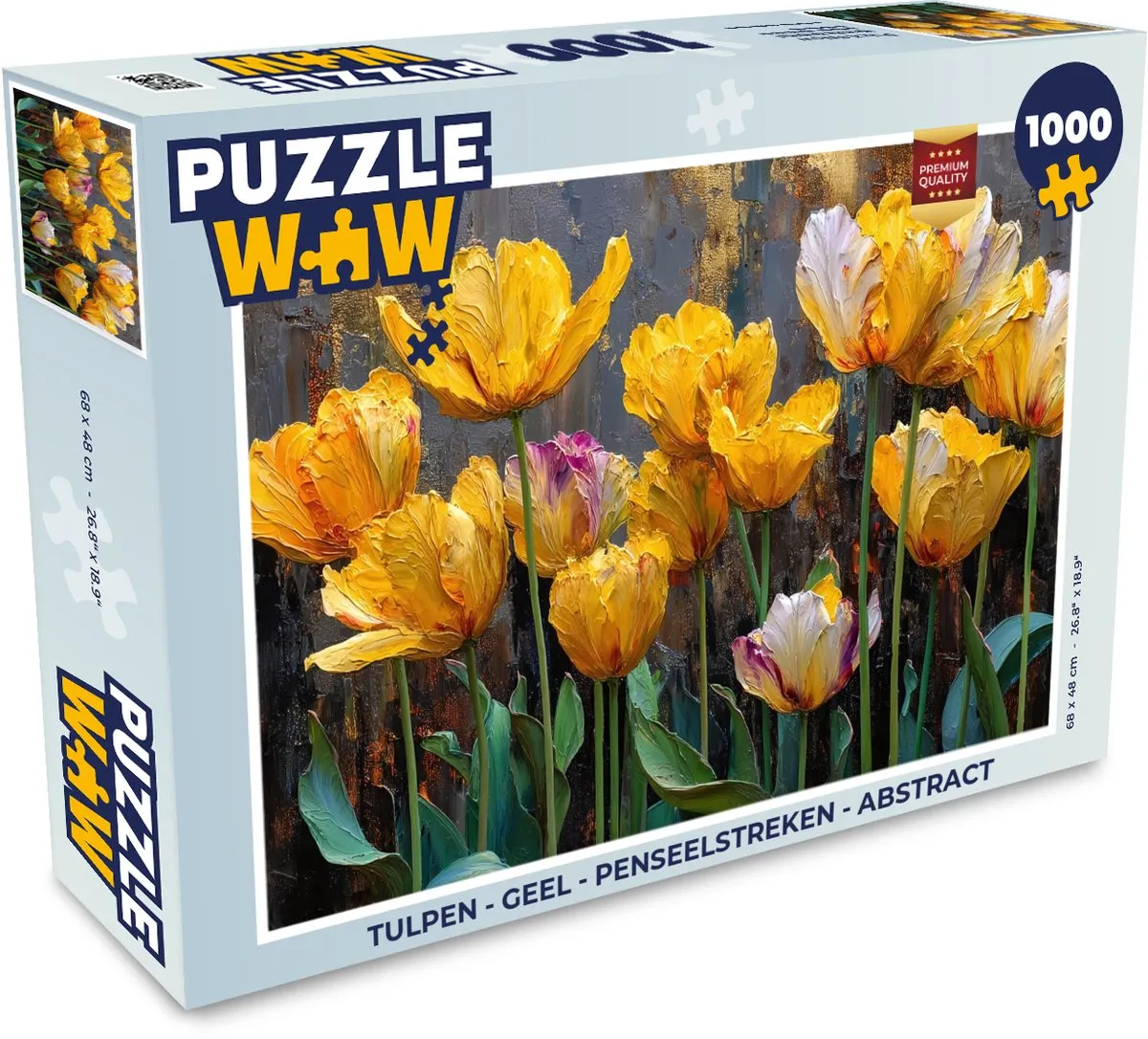 PuzzleWow Tulpen Legpuzzel 1000 Stuks