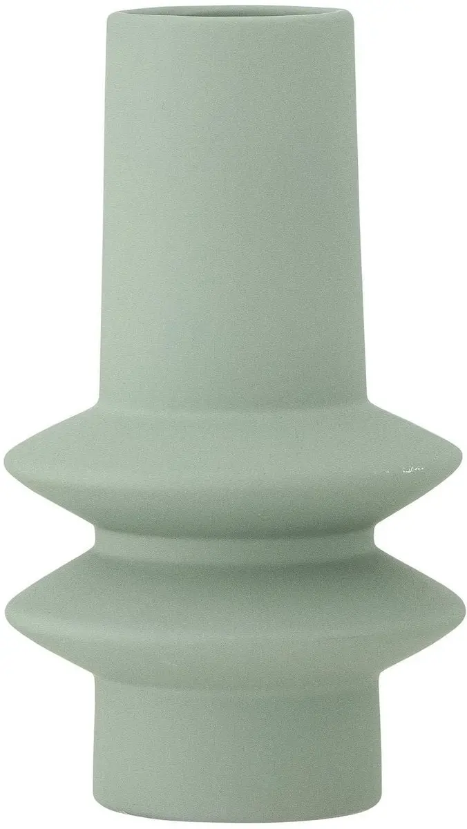 Bloomingville Vaas aardewerk groen Isold 22cm