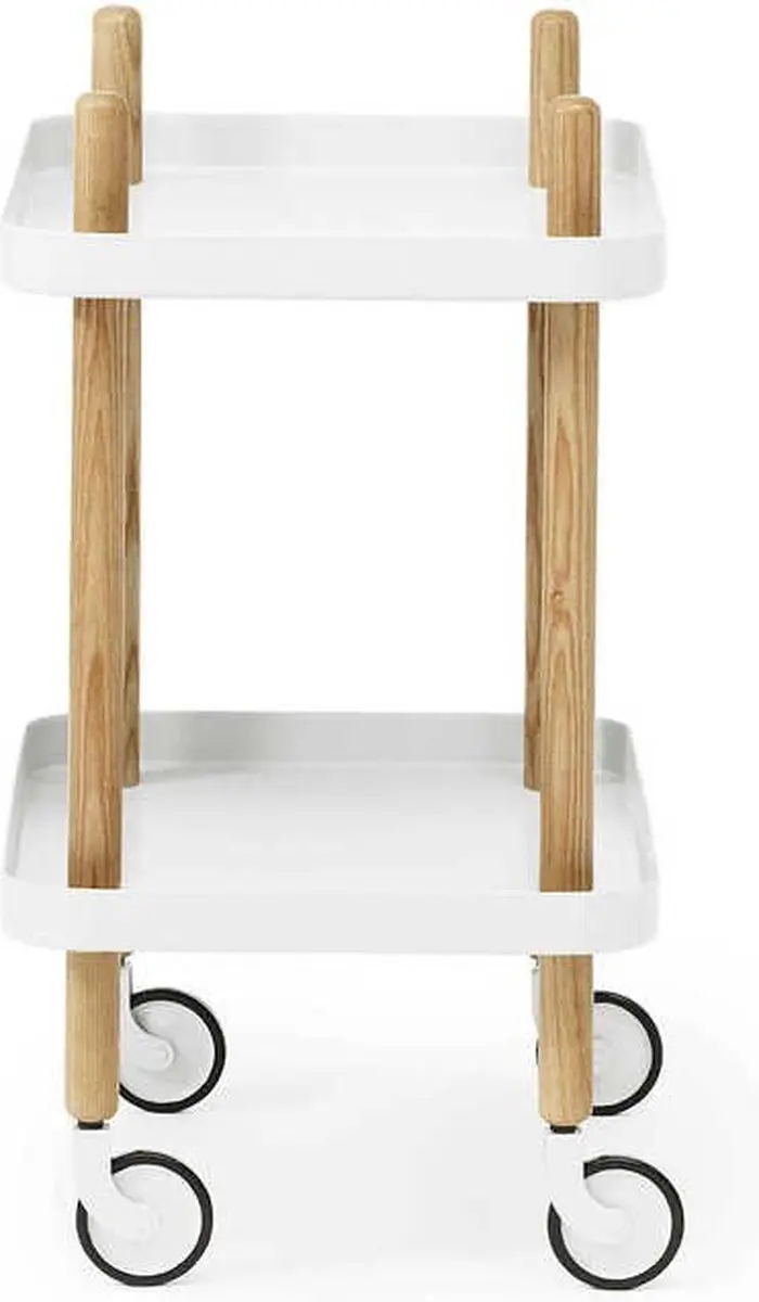 Normann Copenhagen Block Trolley 45 Wit