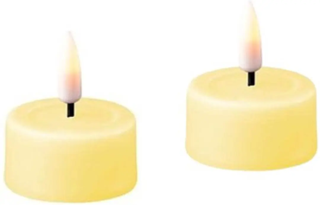 Deluxe Homeart LED Waxinelichtjes Geel