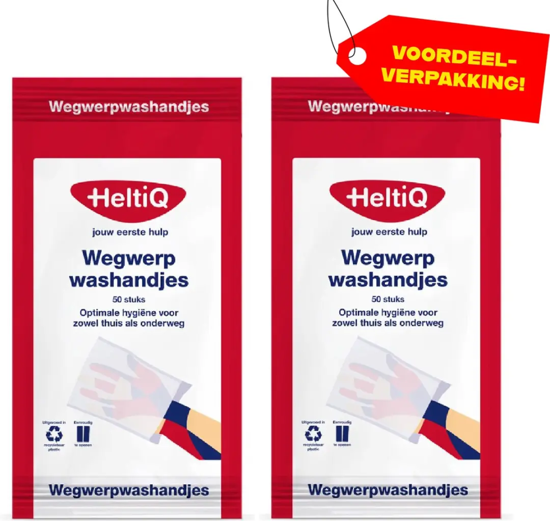 HeltiQ Wegwerp Washandjes