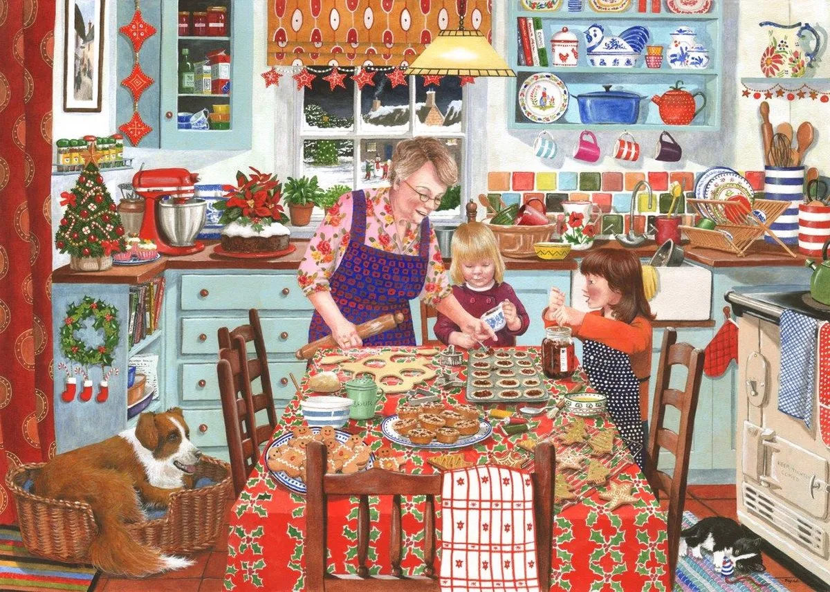 House Of Puzzles Festive Fancies Puzzel 500 XL Stukjes HP0554 - Multicolor