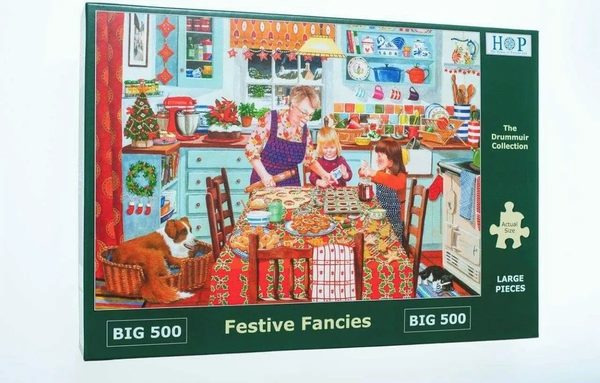 House Of Puzzles Festive Fancies Puzzel 500 XL Stukjes HP0554