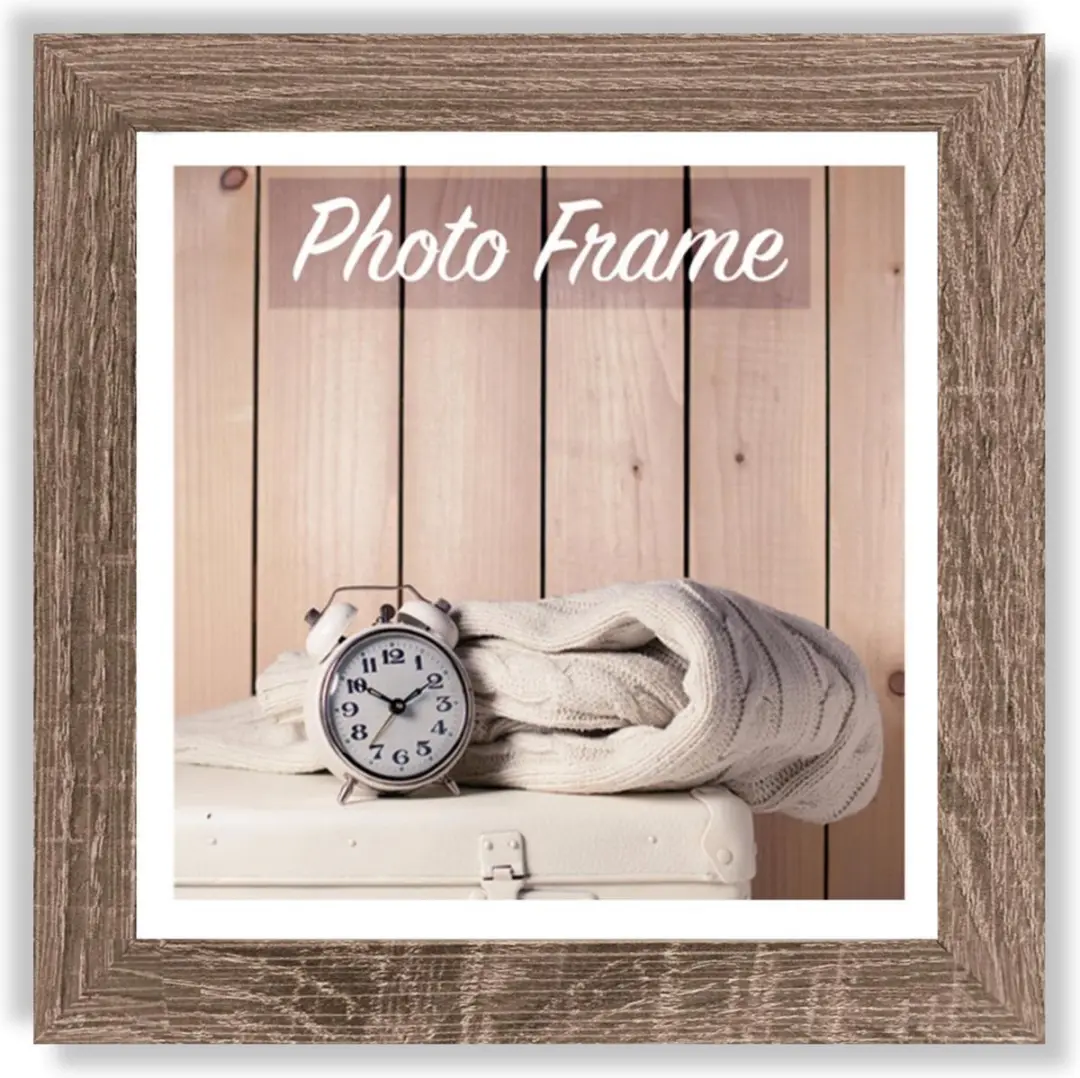 Zep Nelson 5 Houten Fotolijst 30x30cm - Bruin
