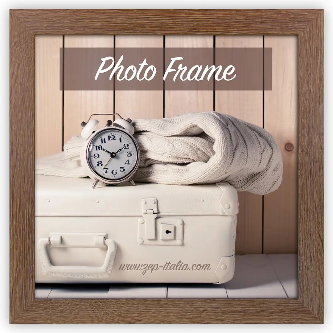 Zep Nelson 5 Houten Fotolijst 30x30cm - Bruin - afbeelding 4 van 6