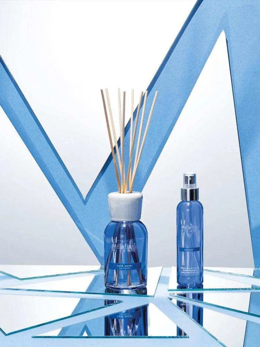 Millefiori Milano Roomspray Cold Water 150ml - Blauw - afbeelding 2 van 2