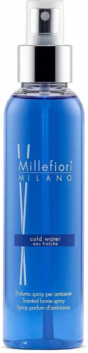 Millefiori Milano Roomspray Cold Water 150ml - Blauw
