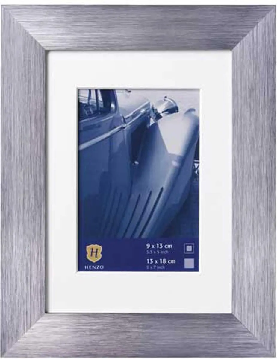 Fotolijst - Henzo - Luzern - Fotomaat 13x18 cm - Donkergrijs