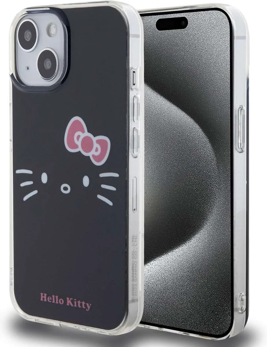 Hello Kitty IML Kitty Face Hoesje iPhone 15