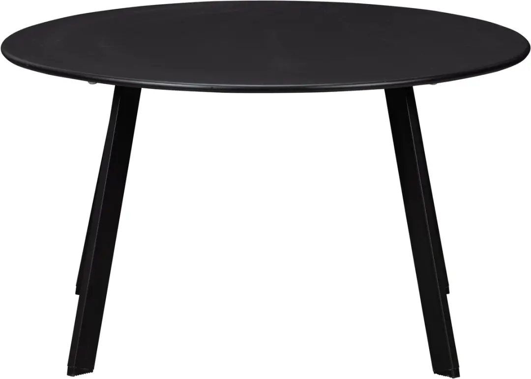 WOOOD Fer Bijzettafel - Zwart Ø70cm - afbeelding 3 van 6
