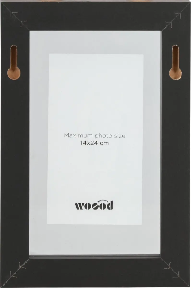 WOOOD Blake Fotolijst 15x25cm - Zwart - afbeelding 3 van 5