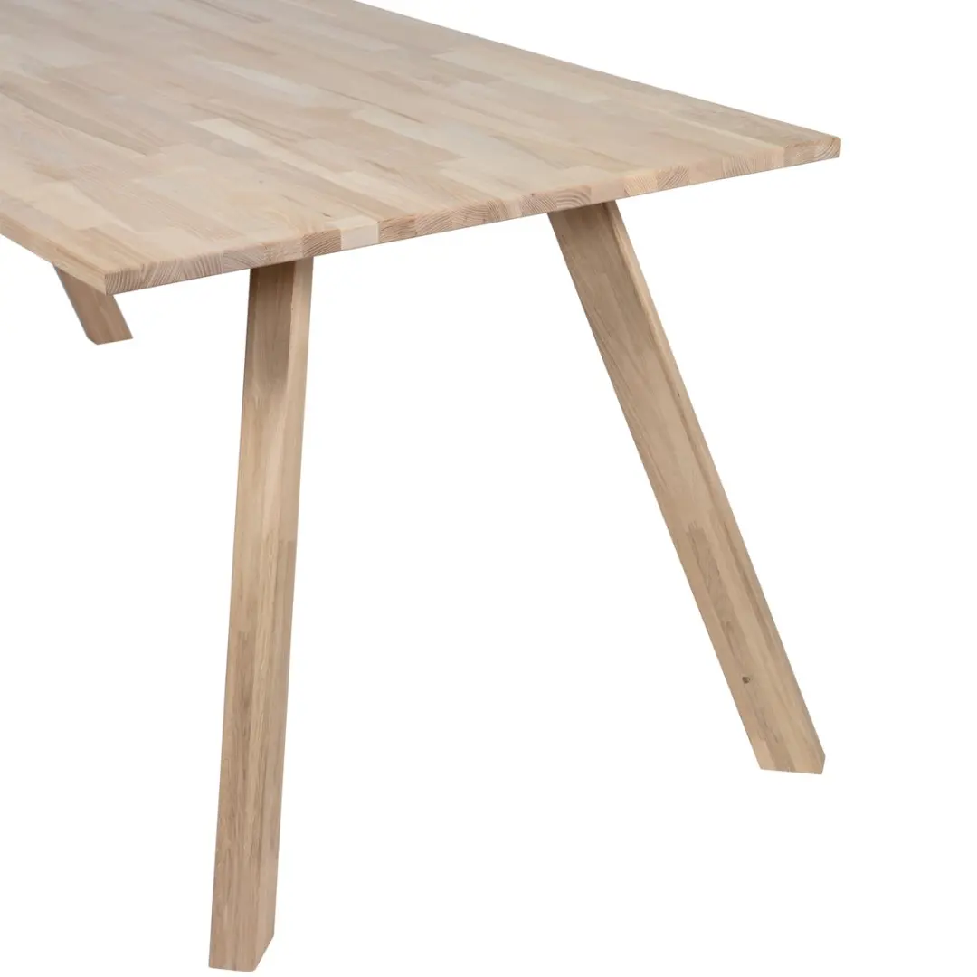 WOOOD Tablo Tafelblad Incl. 3-Standen Poot Vierkant