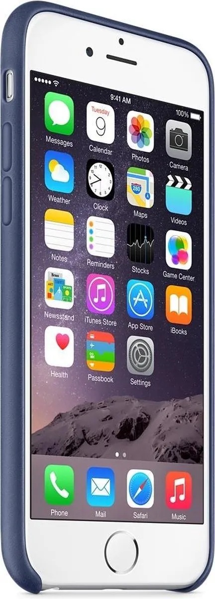 Apple iPhone 6 Leren Hoesje MGR32ZM/A - Blauw