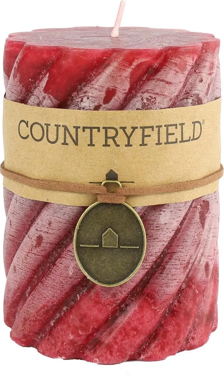 Countryfield Stompkaars met Ribbel Rood Ø7 cm