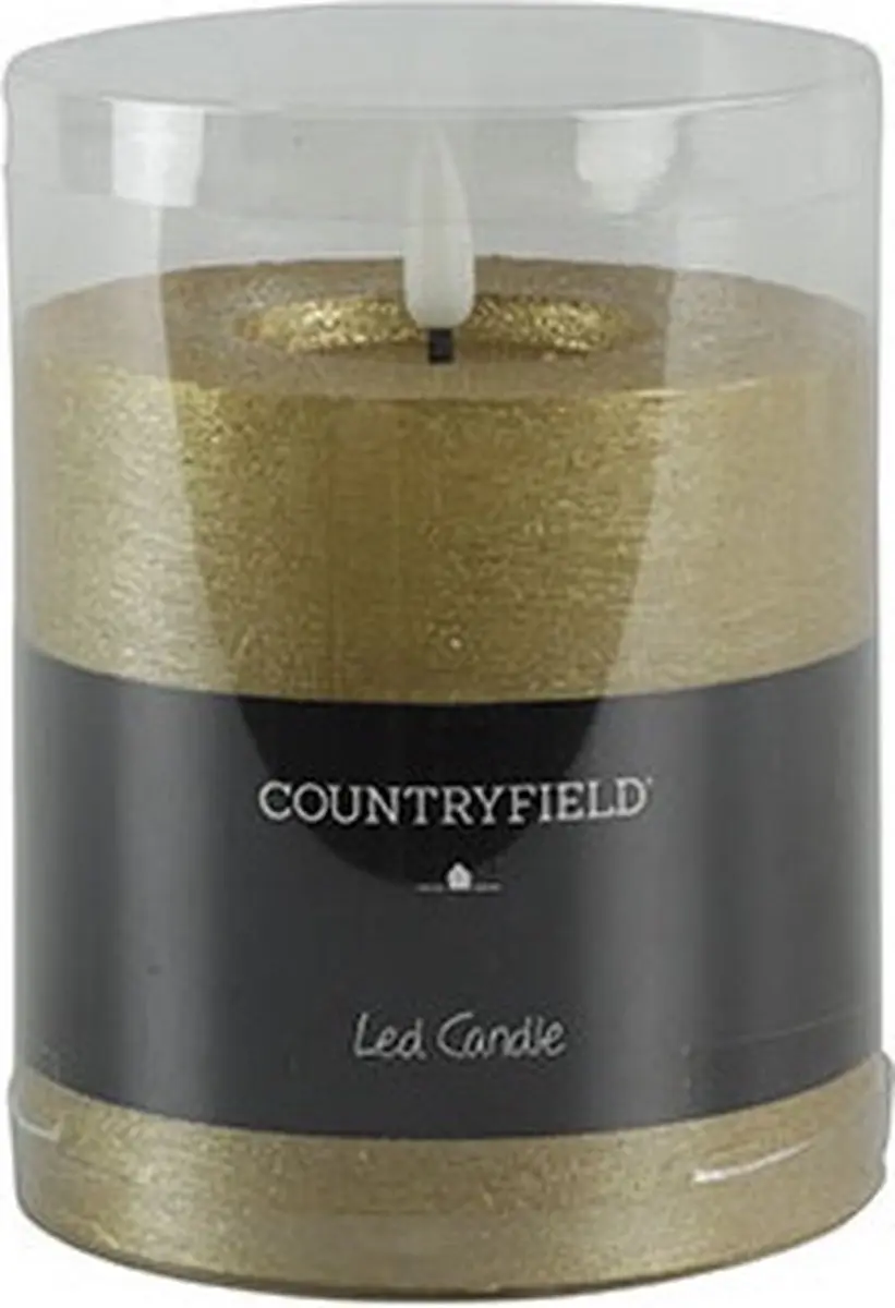 Countryfield Lyon LED Stompkaars Goud 10x10cm - afbeelding 4 van 6