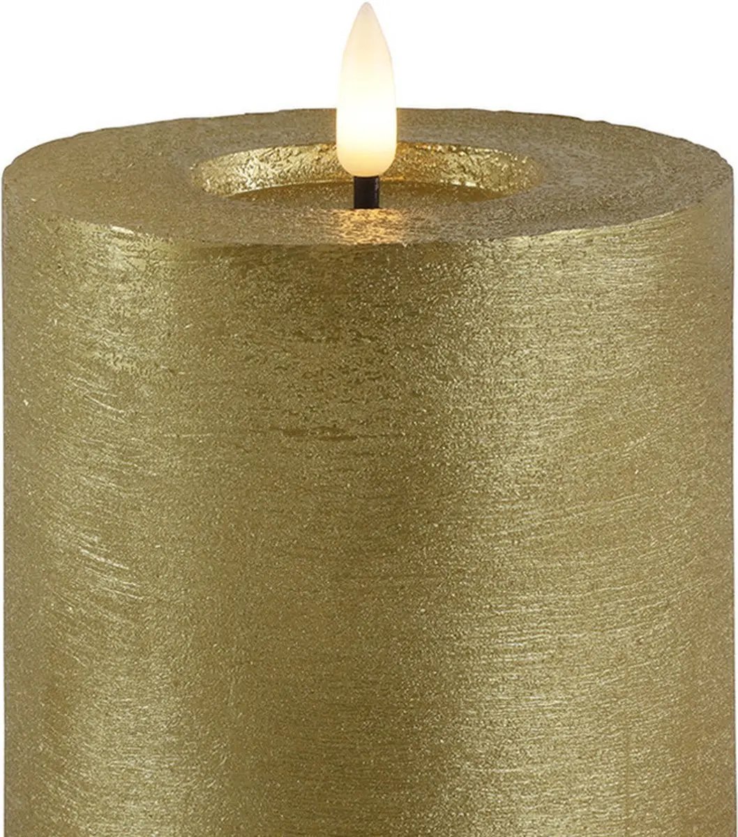 Countryfield Lyon LED Stompkaars Goud 10x10cm - afbeelding 2 van 6