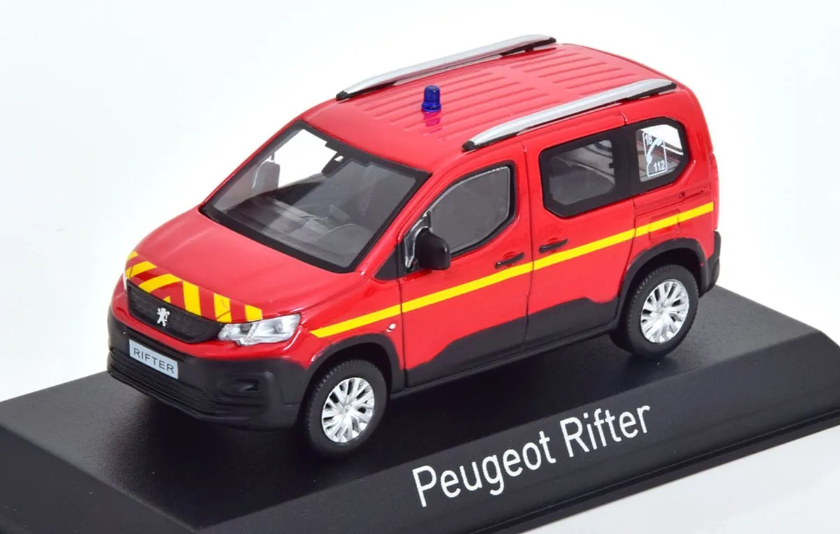 Peugeot Rifter 'Pompiers' 1:43 Norev