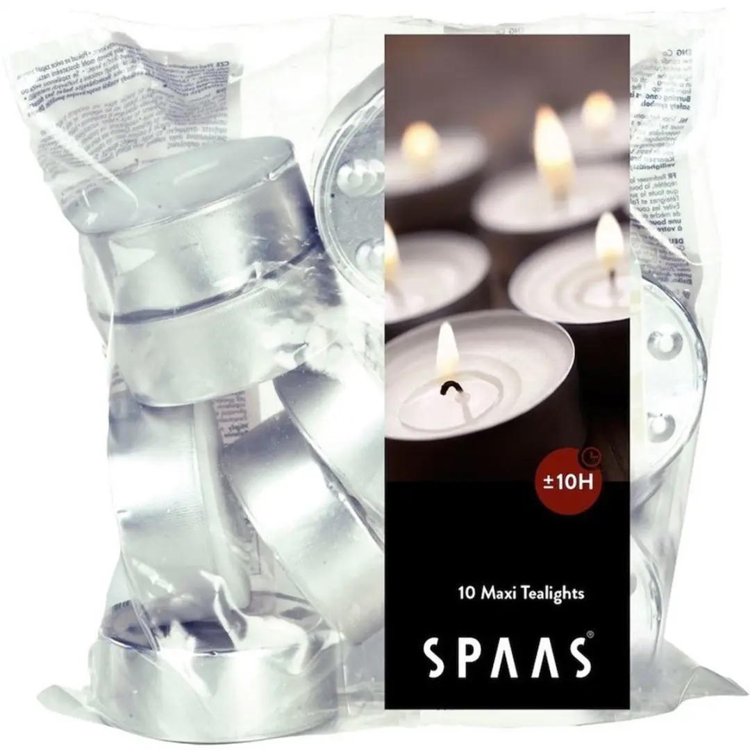 Spaas maxi waxinelichtjes