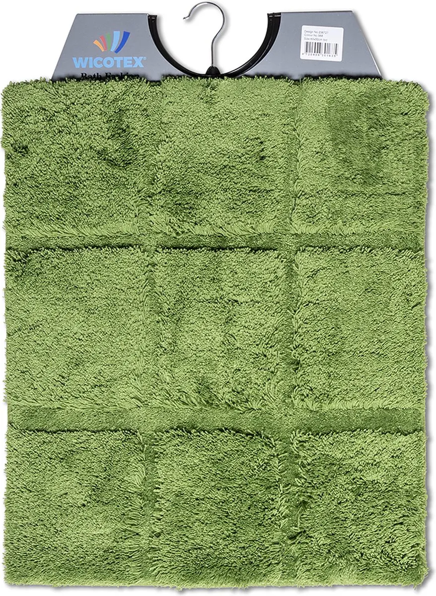 Wicotex Bidetmat 50x60cm Groen