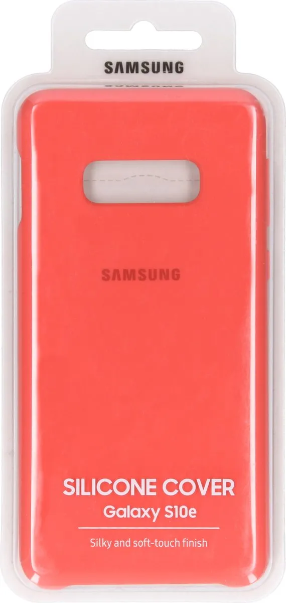 Samsung Silicone Cover Galaxy S10e - Roze