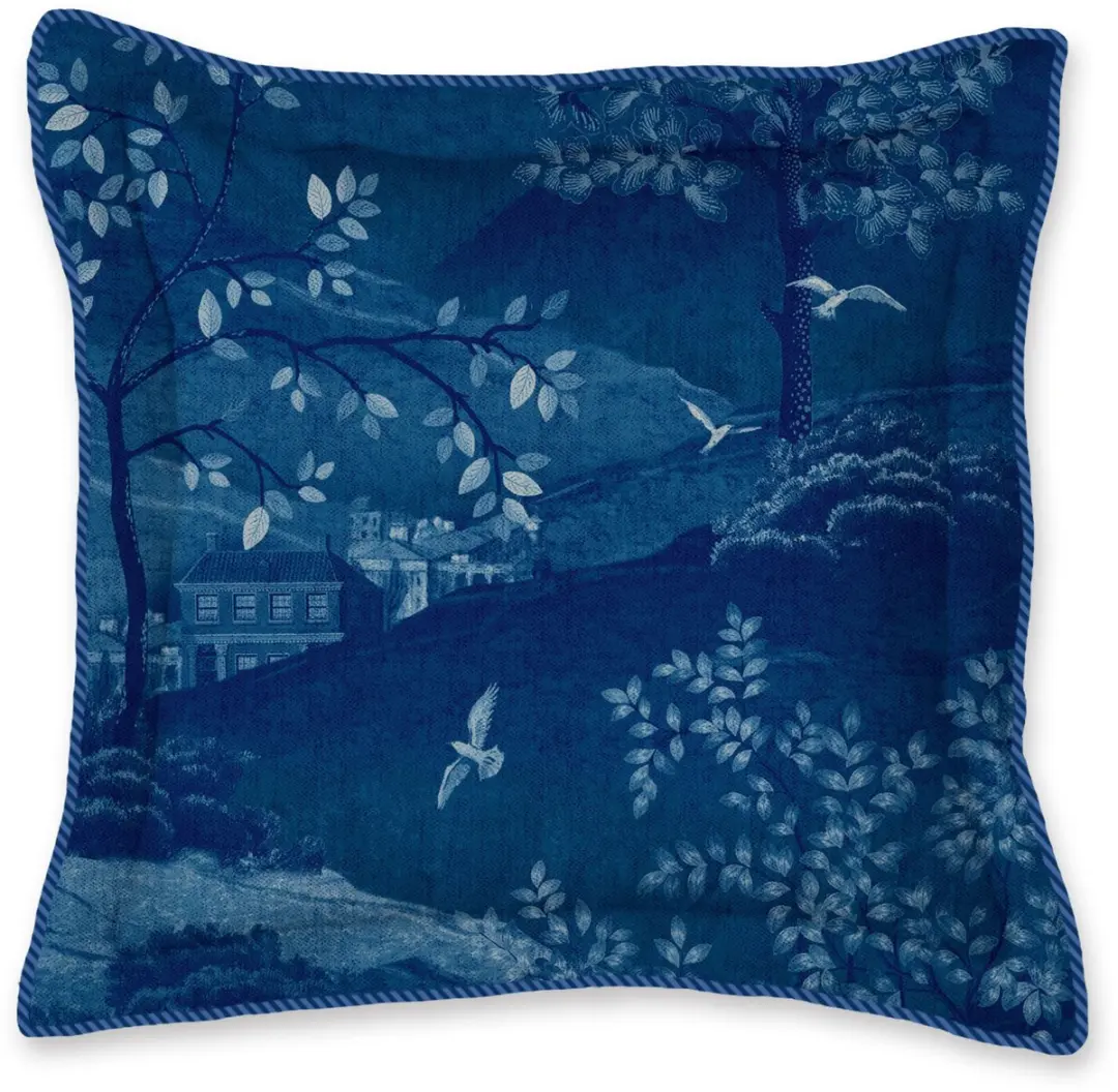 Pip Studio Sundara Wood Square Cushion Sierkussen