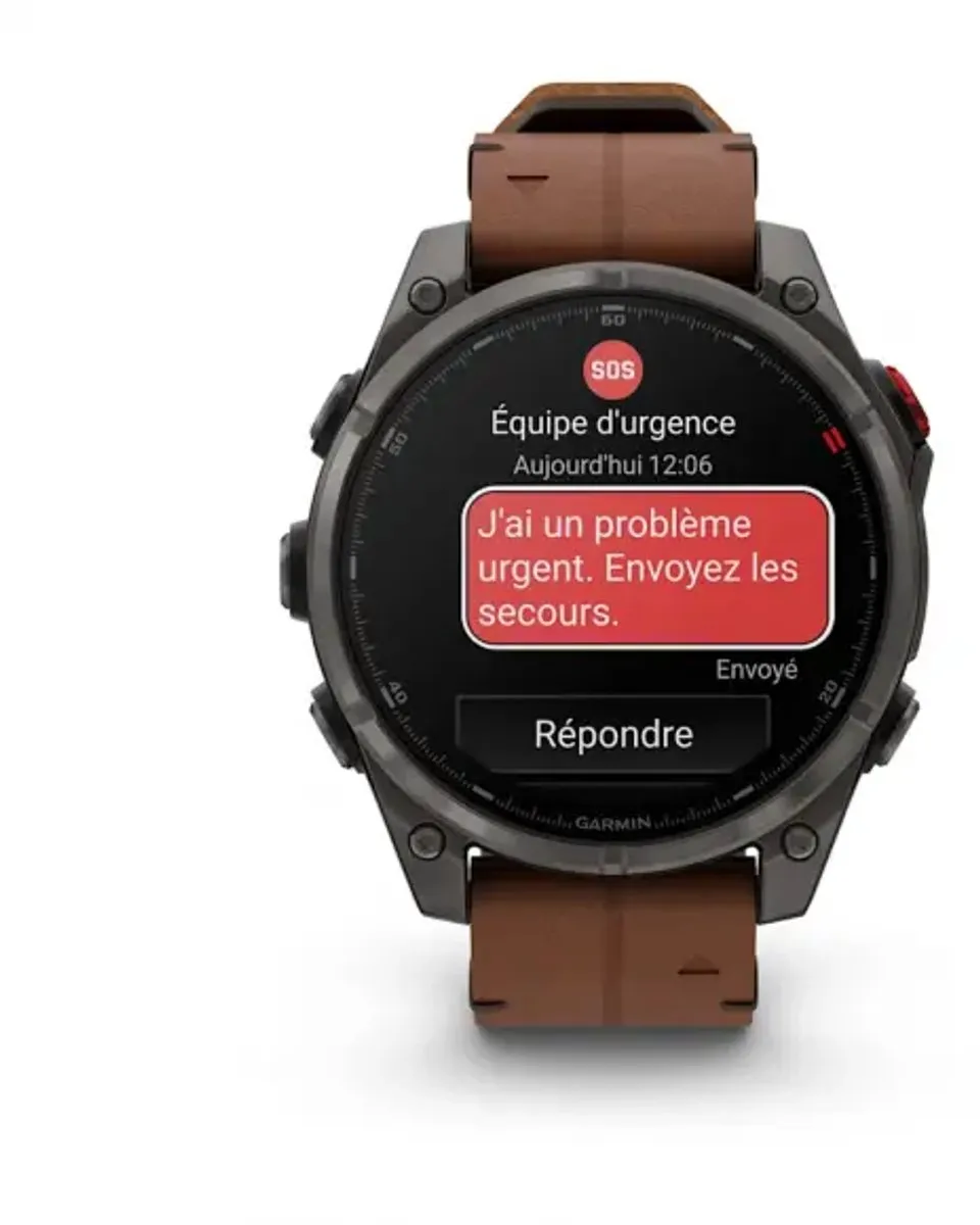 Garmin fēnix 8 Pro Smartwatch 47mm - Grafiet/Grijs - afbeelding 4 van 6