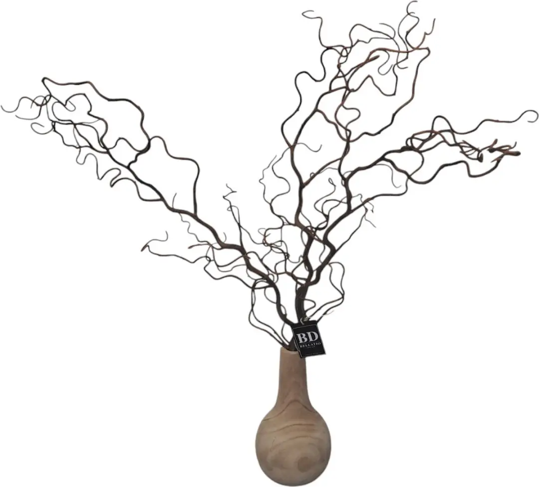 Bellatio Design Kronkelhazelaar kunst paastak groot