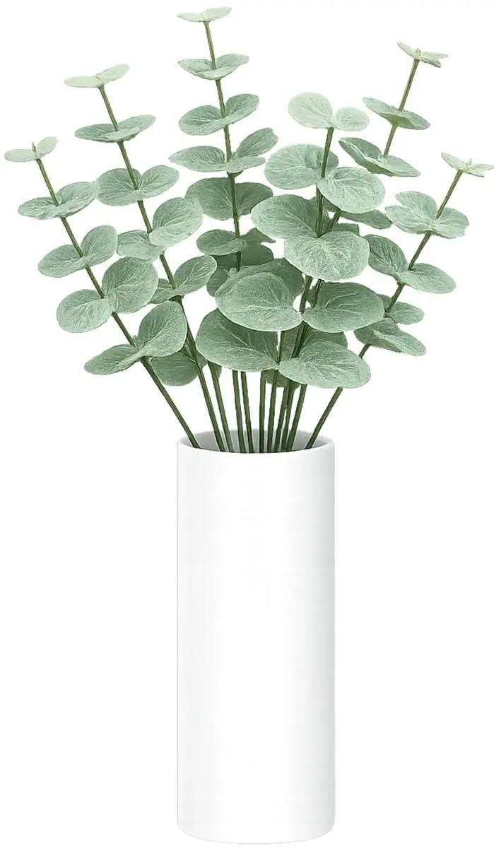 Bellatio Design Kunstplant takken Eucalyptus Cinera