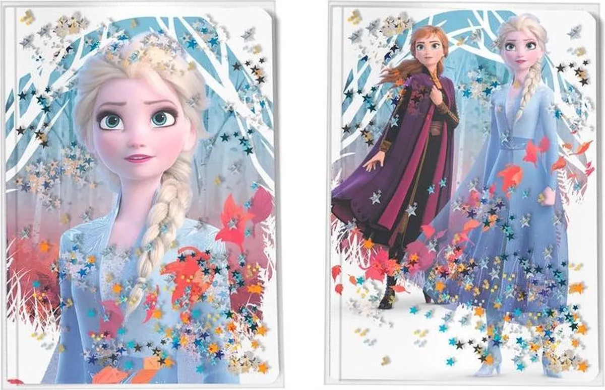 Disney Frozen Water Effect Dagboek - Multi Colour