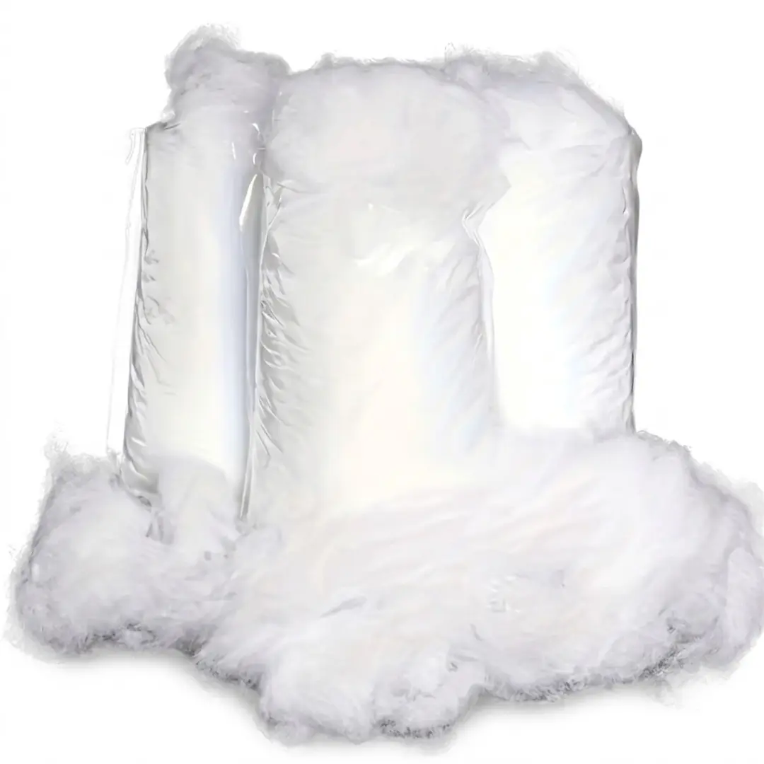 Wit ultra fijn vulling vulmateriaal 200 g voor knuffels en kussens hoogelastisch