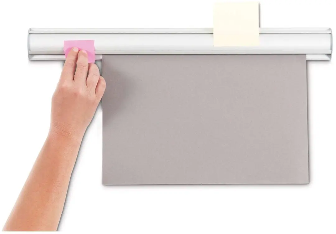 MAUL Ballfix Wandklemlijst 50.6cm - Zilver - afbeelding 4 van 6
