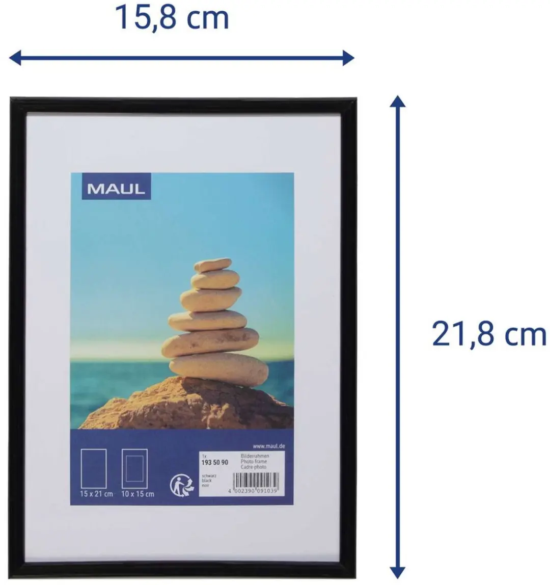 MAUL Fotolijst 15x21cm Zwart - afbeelding 6 van 6