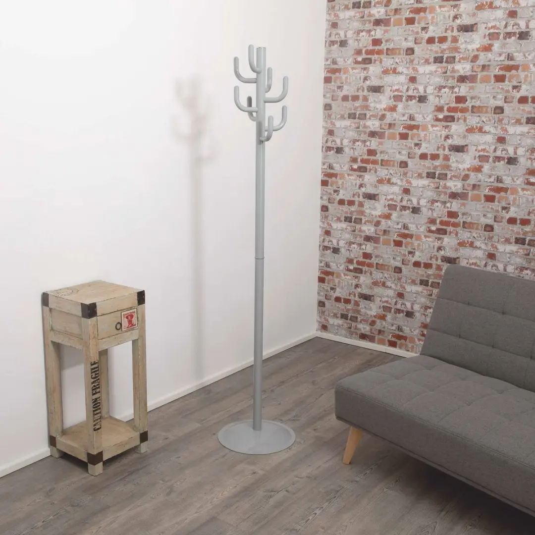 MAUL MAULpolaris Lite Kapstok 8 Haken - 177cm Grijs - afbeelding 3 van 6