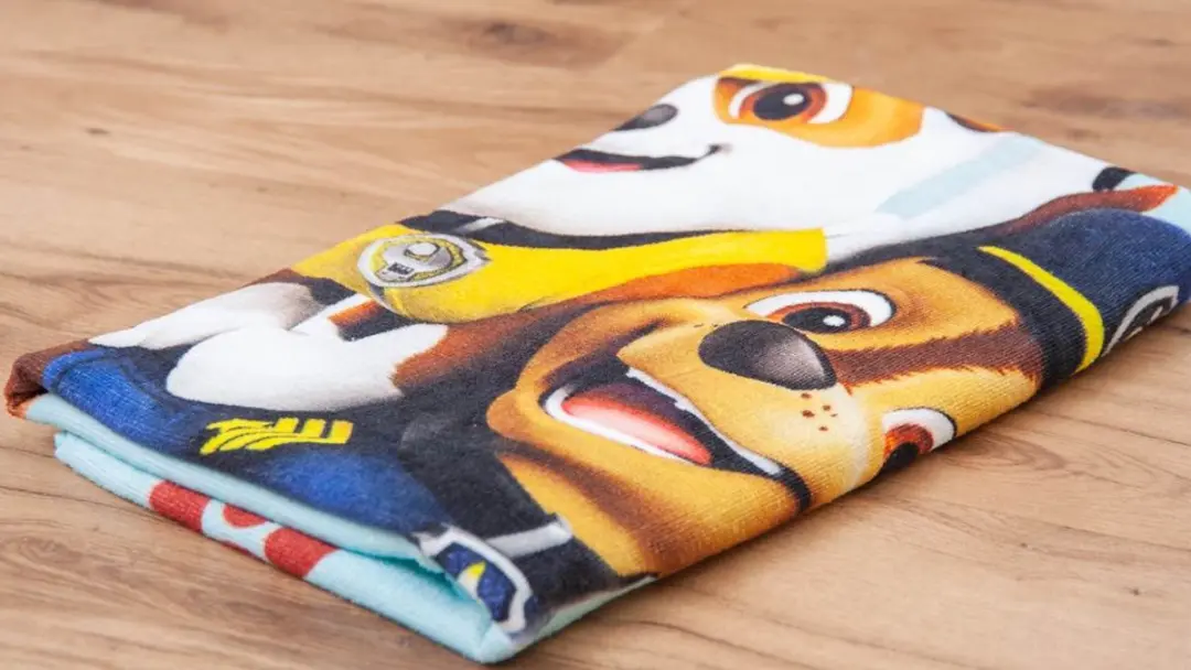 PAW Patrol Strandlaken 75x150cm - Turquoise - afbeelding 4 van 4