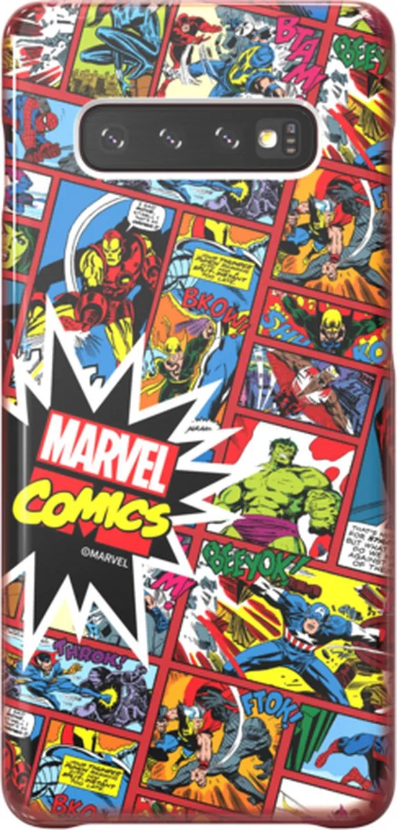 Samsung Galaxy S10+ Marvel Comics Hoesje GP-G975HIFGHWH