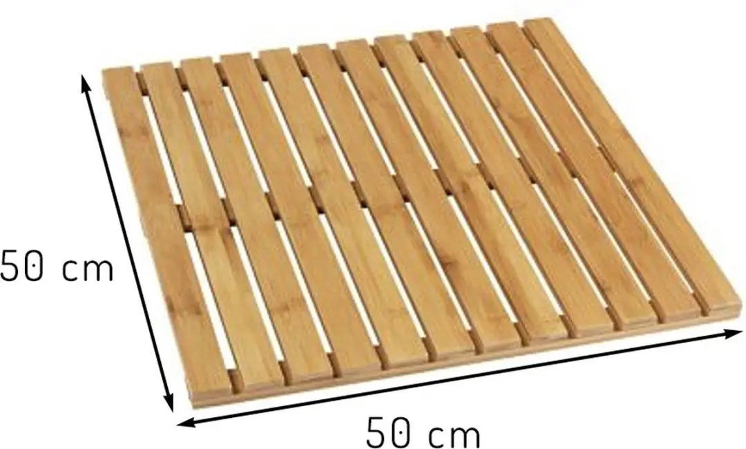 Wenko Douchevlonder 50x50cm Bruin - afbeelding 6 van 6