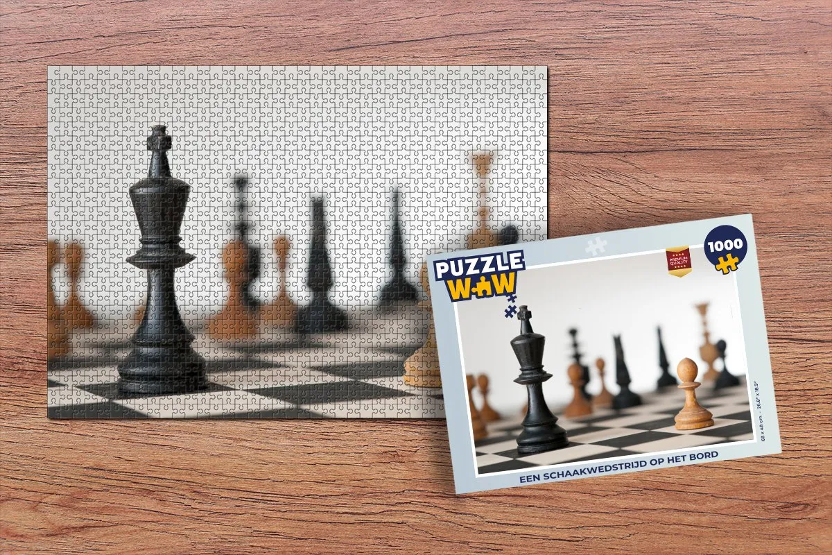 PuzzleWow Legpuzzel 1000 Stuks - Multicolor