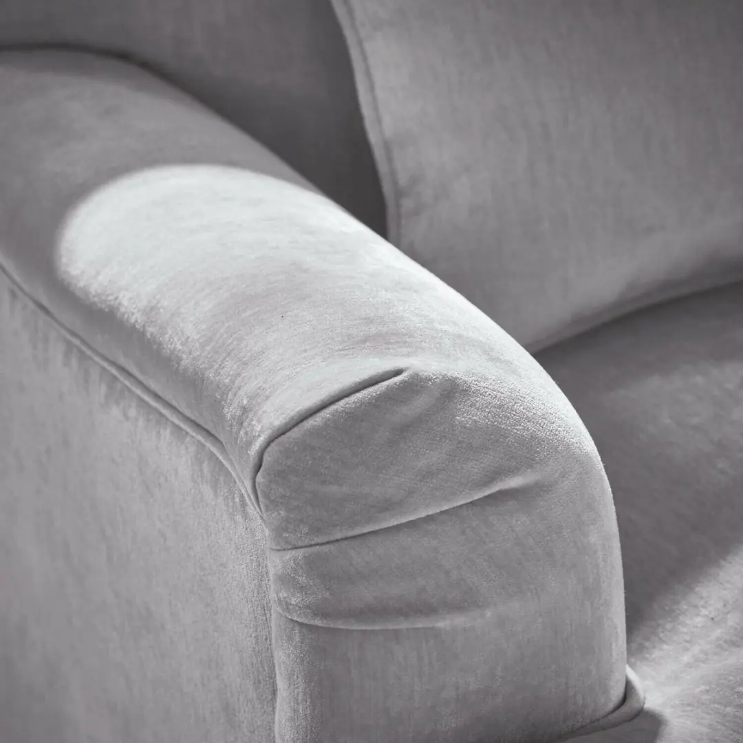 Loberon Chaise Longue Isa 1.5 Zit - Grijs - afbeelding 5 van 6