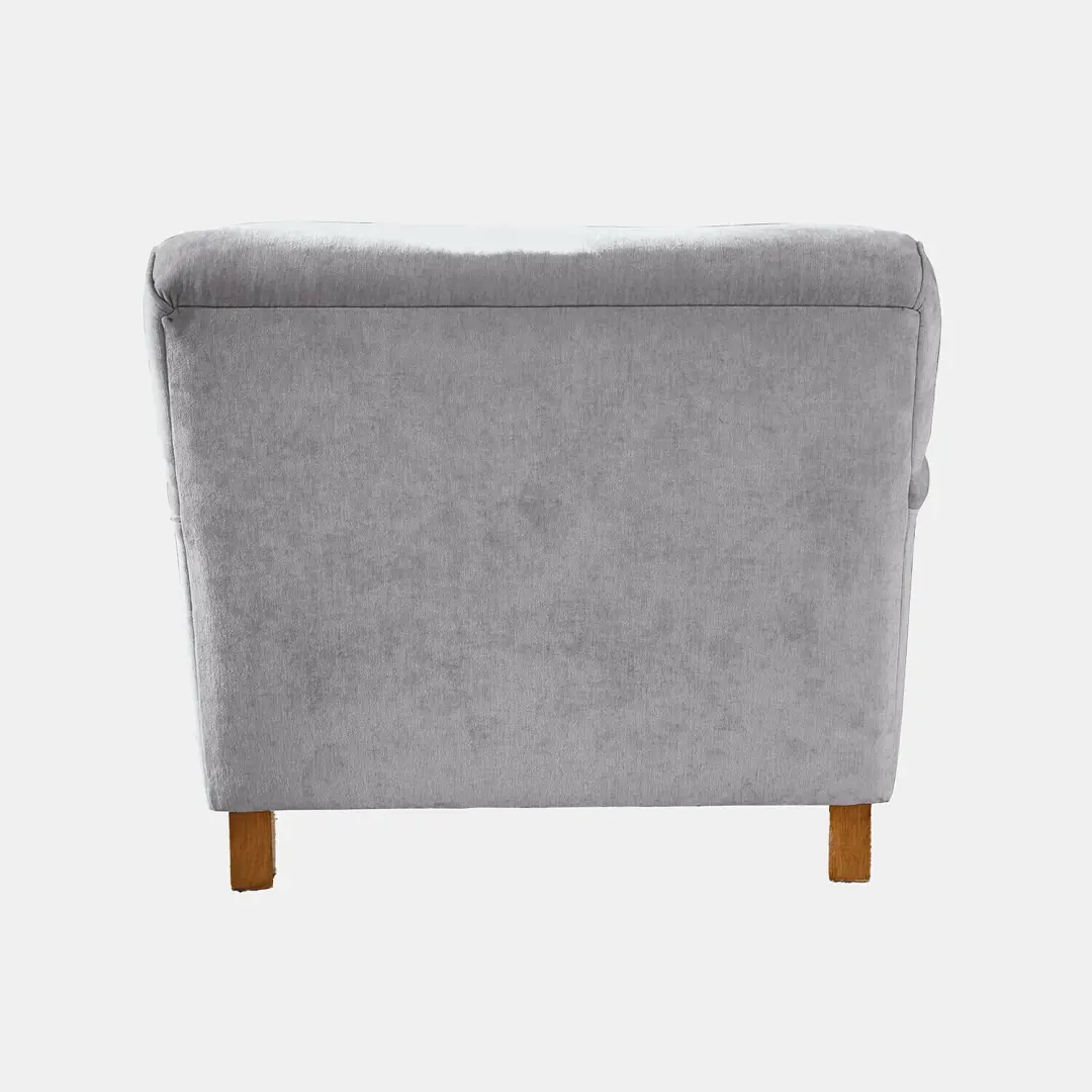 Loberon Chaise Longue Isa 1.5 Zit - Grijs - afbeelding 6 van 6