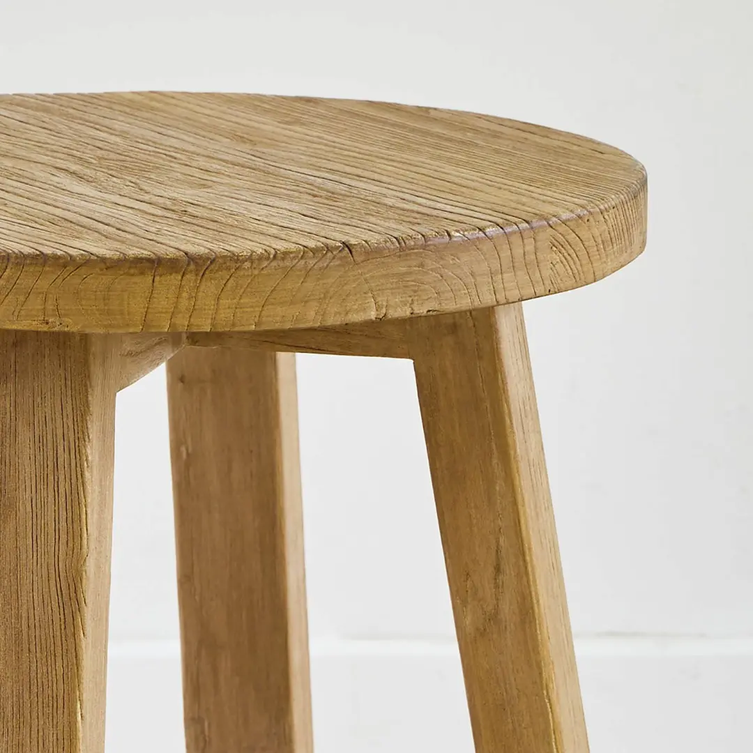 Loberon Gorivel Bijzettafel - Ø50cm Bruin - afbeelding 5 van 5