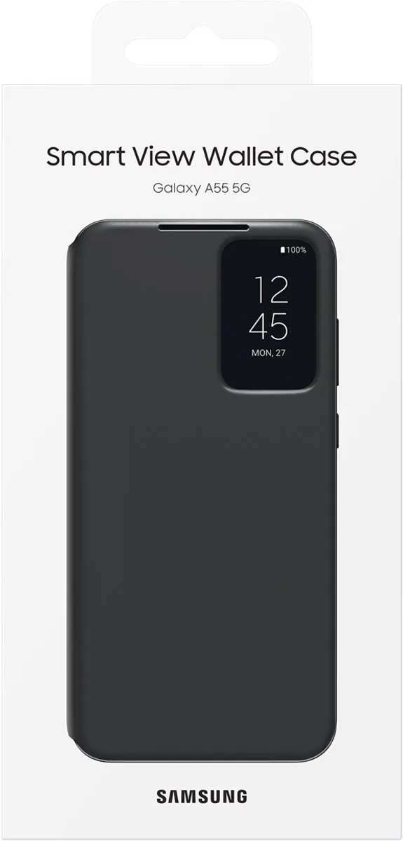 Samsung Smart View Wallet Case Galaxy A55 5G EF-ZA556CBEGWW - Zwart - afbeelding 6 van 6