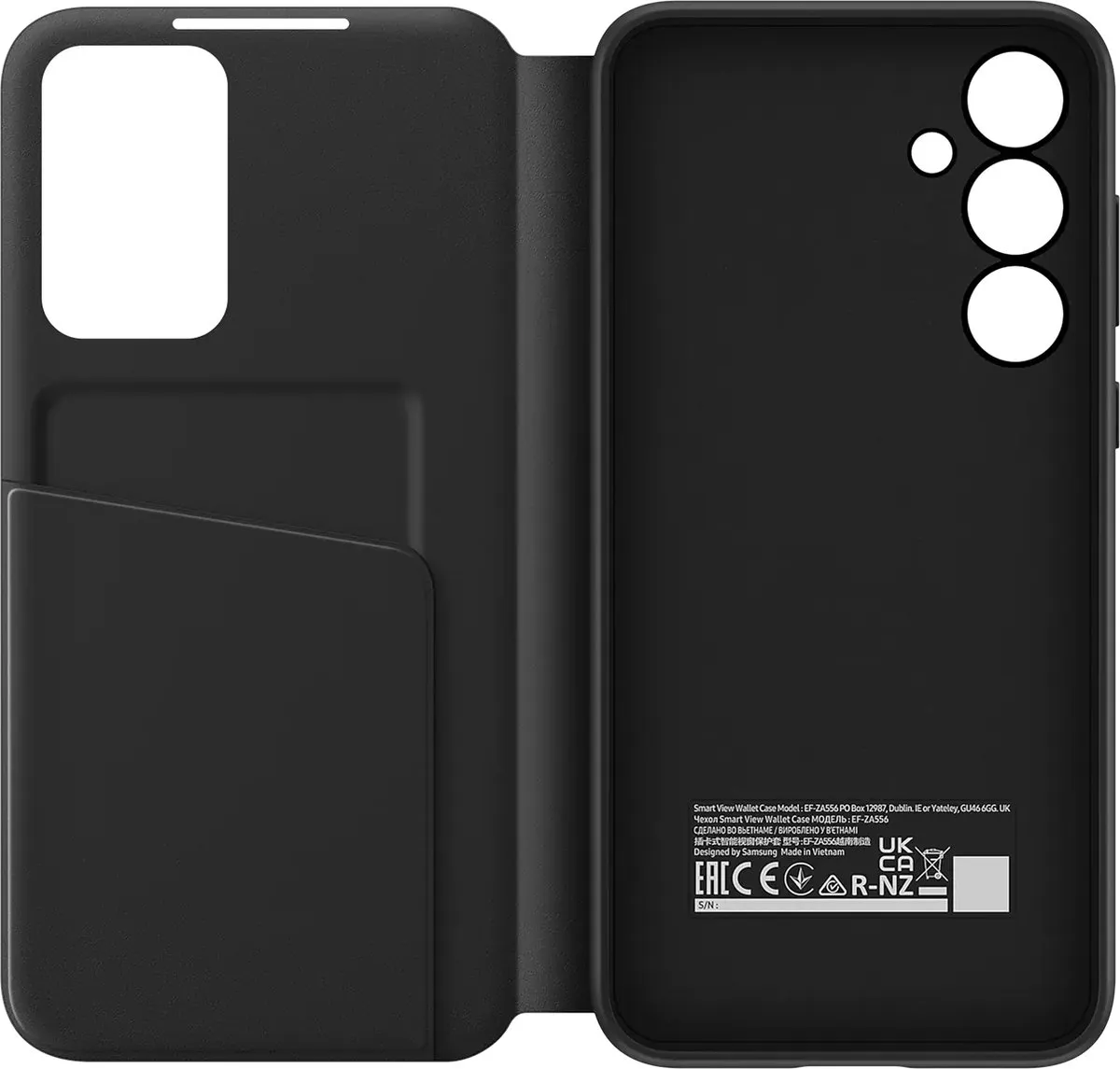 Samsung Smart View Wallet Case Galaxy A55 5G EF-ZA556CBEGWW