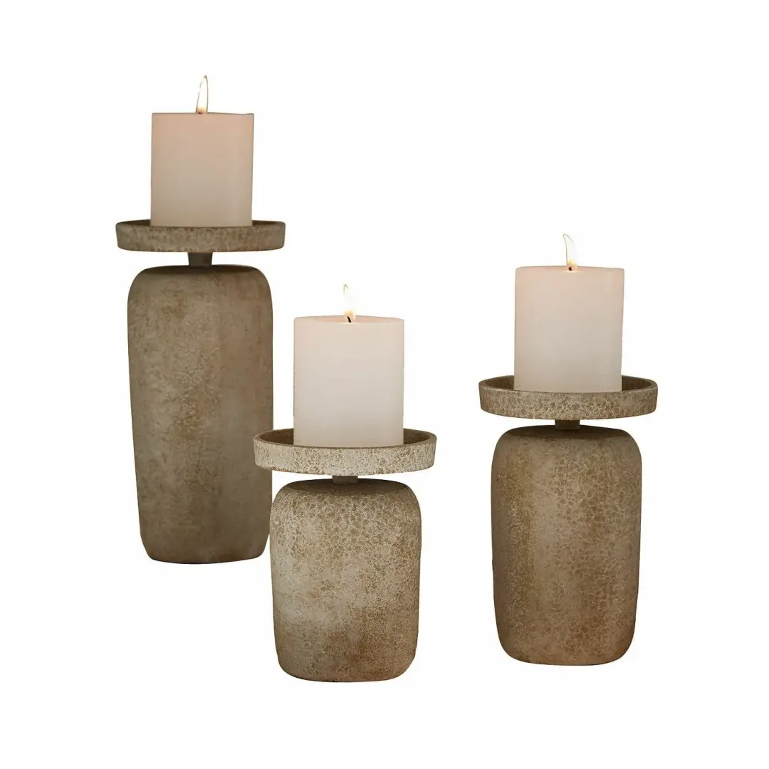 Loberon Amsley Kaarsenhouder Set