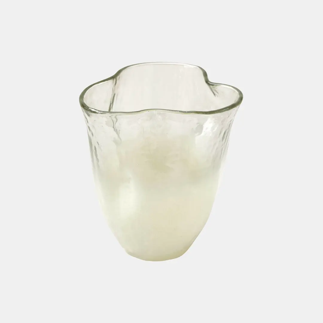 Loberon Vérolines Windlicht - Ø17.5cm Heldere Glas - afbeelding 2 van 3