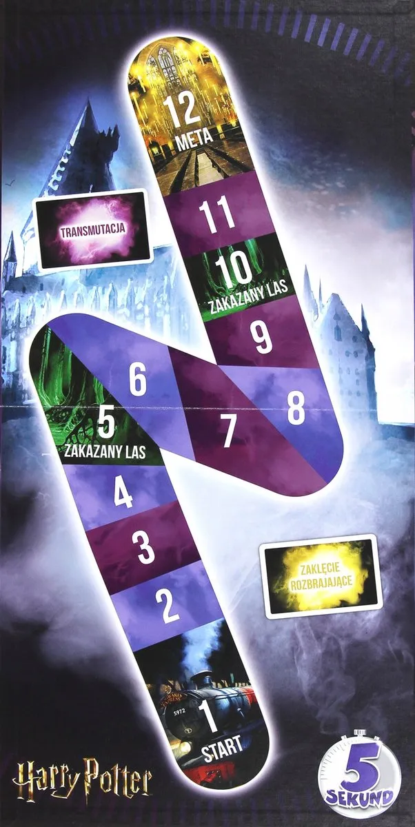 Harry Potter 5 Seconden Spel - Goud/Paars/Wit