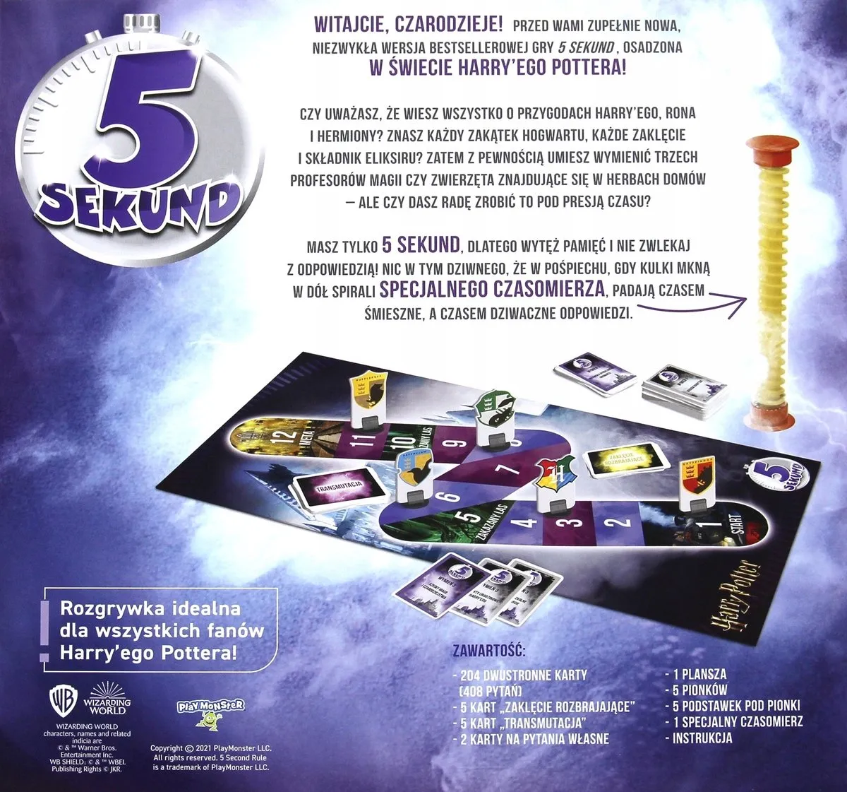 Harry Potter 5 Seconden Spel - Goud/Paars/Wit