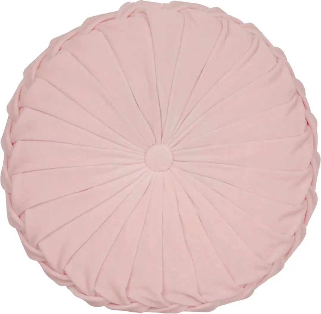 Laura Ashley Rosanna rond sierkussen velours