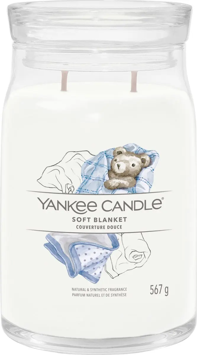 Yankee Candle Soft Blanket Geurkaars 567g - afbeelding 4 van 4