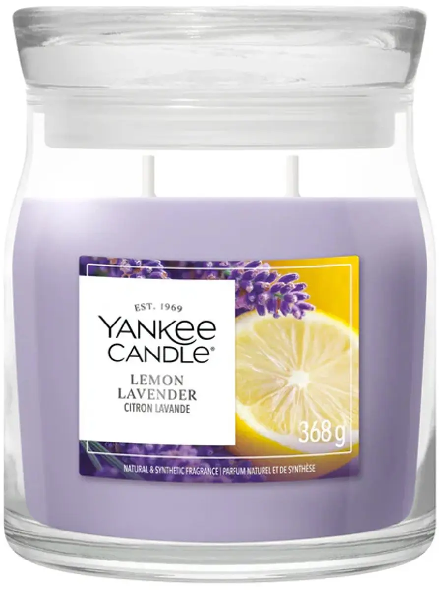 Yankee Candle Lemon Lavender Geurkaars Medium
